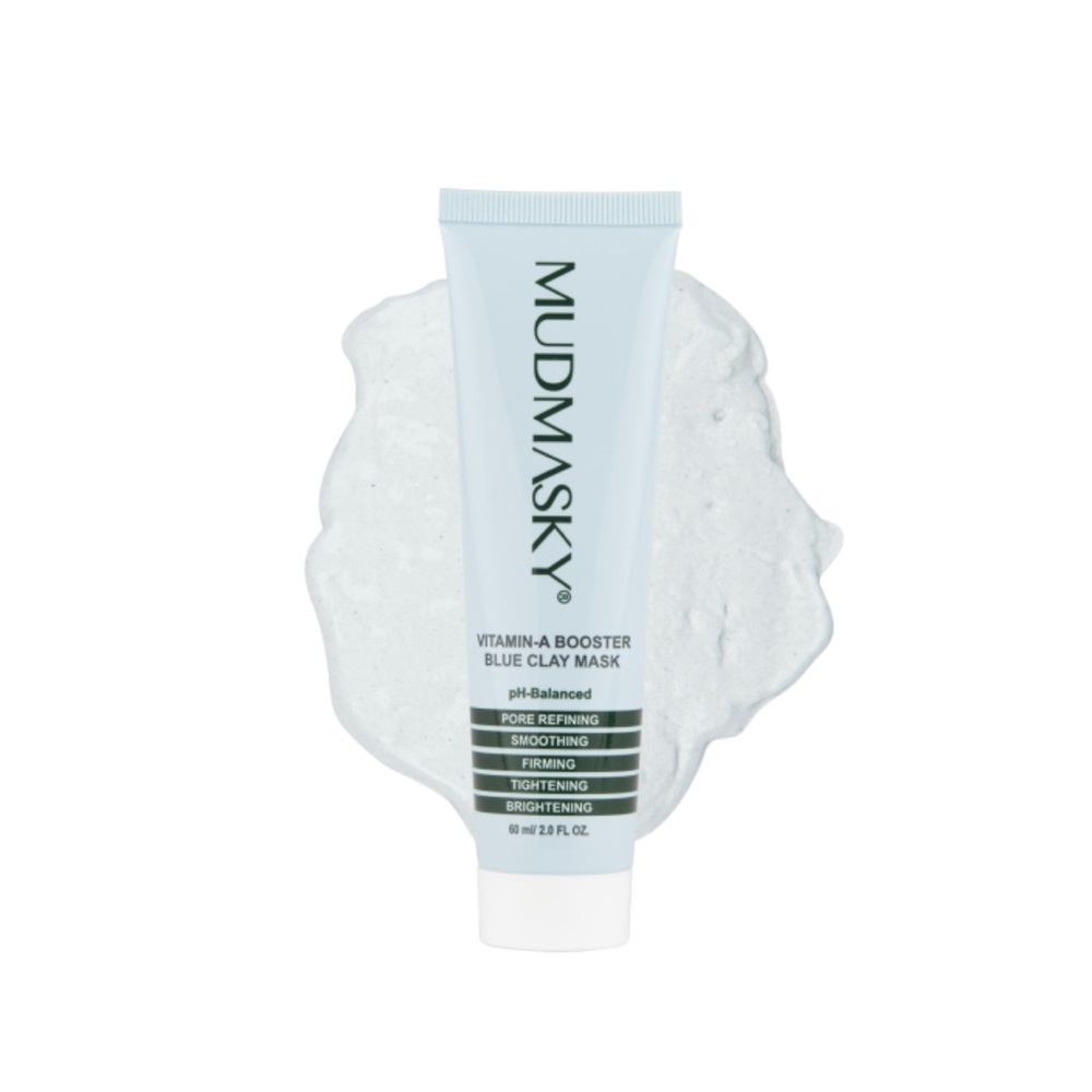 Mudmasky Vitamin-A Booster Clay Mask 60ml/2.0 FL OZ. NEW